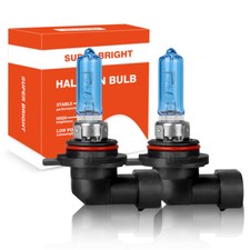 For ALFA ROMEO 4C 2015-2020 2X 9012 55W 4200K Halogen Headlight Hi Lo Beam Galss