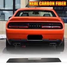 for Dodge Challenger 2016-2019 Customized REAL Carbon Rear Trunk Spoiler Wing