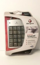 Targus Numeric Keypad 2 USP Ports 19 Full Size Keys Windows PC Plug and Play New