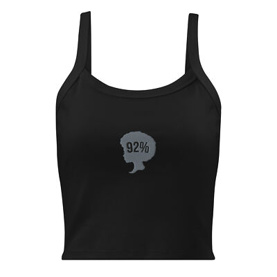 92% Women s micro-rib tank top