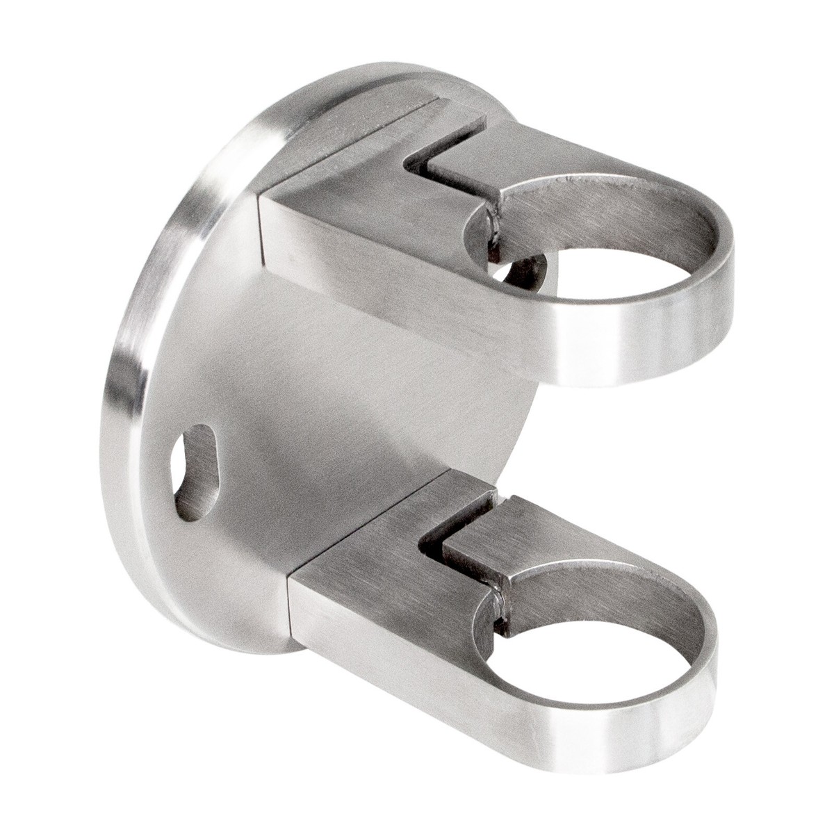 Wandanker Edelstahl V2A Wandflansch Geländerpfosten 42,4 mm seitlich Pfostenhalt Wandanker Edelstahl V2A Wandflansch Geländerpfosten 42,4 mm seitlich Pfostenhalt