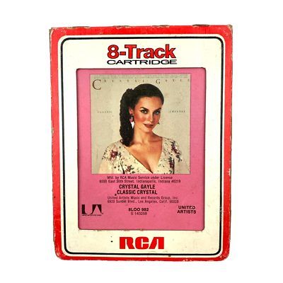 ザ・ビートルズ(No.0819) Crystal Gayle Classic Crystal 8-Track Tape S-143259 Liberty 1979