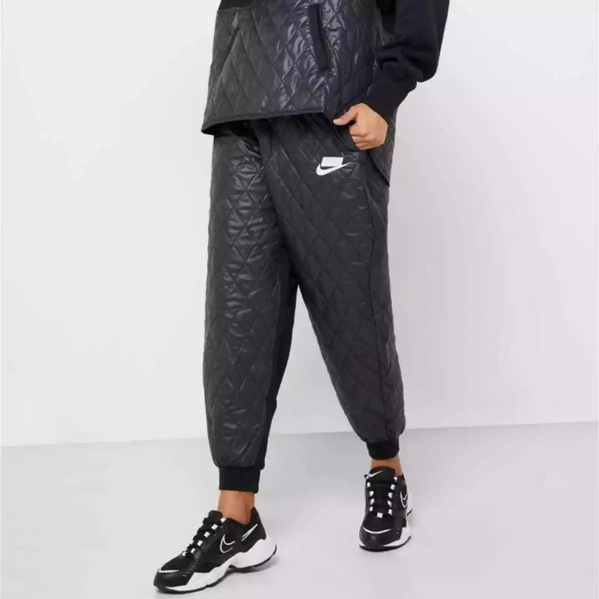 Pants Black Joggers eBay | NSW Size S Women\'s Sportswear Heritage Small White Nike Logo