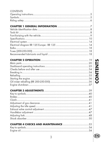 Beta Owners Manual Guide Book 2023 RR 200 2T. - Picture 2 of 24