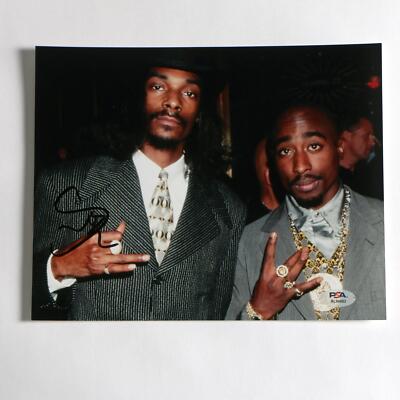 Snoop Dogg Signed Photo 8x10 PSA COA AL94662 | eBay