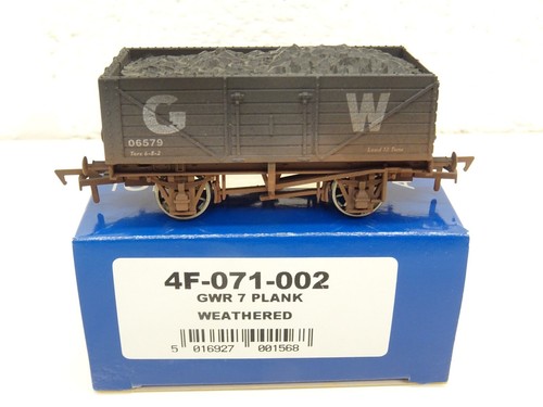 SPUR OO DAPOL GWR 7 PLANKENWAGEN 06579 VERWITTERT (SUPER DETAIL) 071-002 | Zustand: New