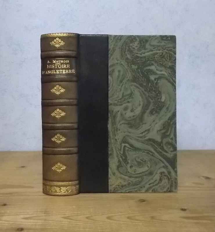 HISTOIRE D'ANGLETERRE (ANDRE MAUROIS, ED. 1937, BIEN RELIE + ENVOI). - Photo 1/4
