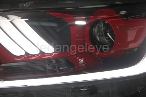 LED front lamp for ranger SUV Everest LED headlights 2016-2018 year DG red black - Picture 7 of 12