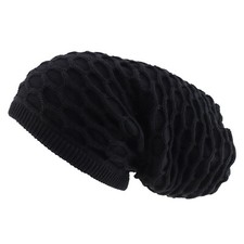 Rasta Dreadlock Reggae 100 Cotton Deep Crown Long Beanie Hat - FREE SHIPPING