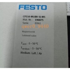 1PC New FESTO CPE10-M1BH-5J-M5 Solenoid valve 196875 Free Shipping