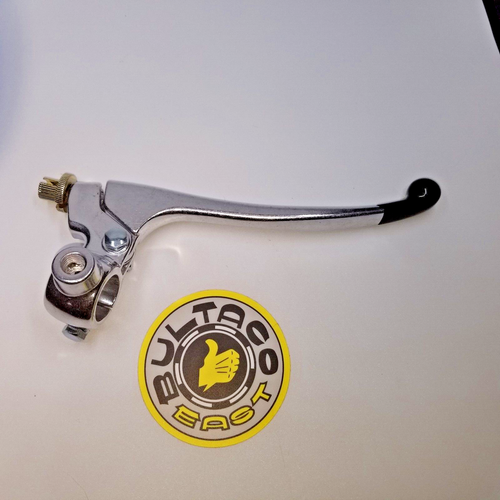 Honda GP Lever Perch Set W/ Mirror Mounts - Clutch + Drum Brake - Chrome - 7/8 - Foto 8