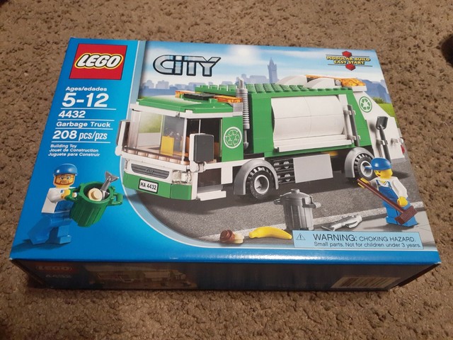 lego garbage truck 4432