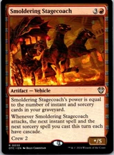 Magic the Gathering Smoldering Stagecoach Outlaws of Thunder Junction Commande