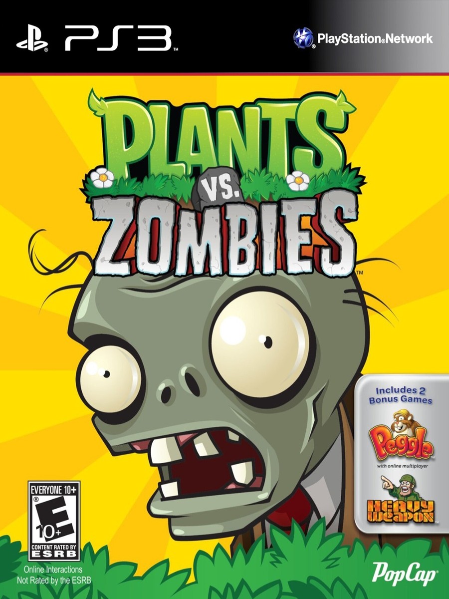 Plants Vs Zombies PS3 BOX ART Glossy POSTER Unframed B0349 | eBay