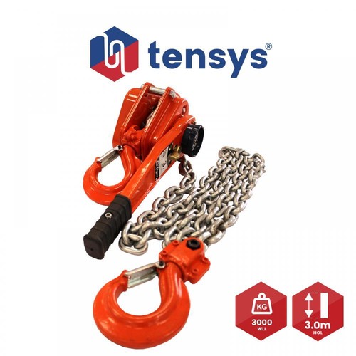Tiger Lever Hoist 3.0 Tonne WLL x 3.0 Metre HOL eBay