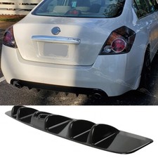 For Nissan Altima 2002-2024 Gloss Rear Bumper Diffuser Spoiler Splitter 7-fins For Nissan Altima 2002-2024 Gloss Rear Bumper Diffuser Spoiler Splitter 7-fins