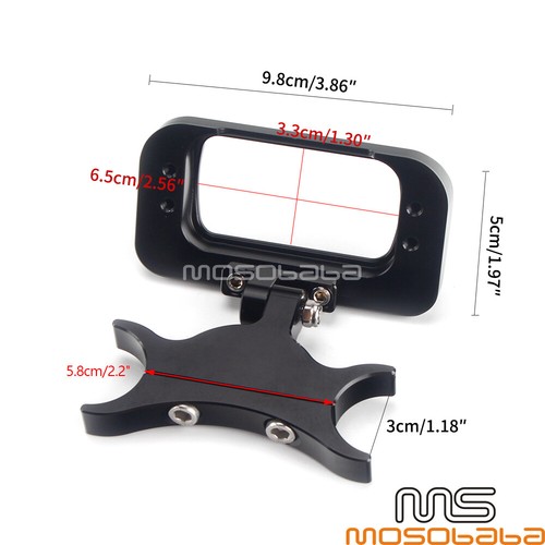 Handlebar Riser Gauge Mount Kit For Harley Softail Street Bob FXBB Breakout FXBR - Picture 2 of 8