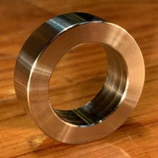 EXTSW  1.005" ID x 1 1/2" OD x 1/2" thick 316 Stainless Shaft Spacers