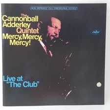 Cannonball Adderley Mercy CD & Case NM + Free Outer Sleeve