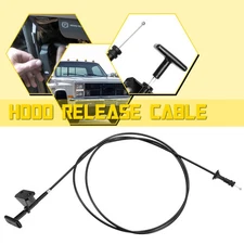 912-020 Hood Latch Release Cable with Handle For 1981-1991 Chevy GMC 14039963 S