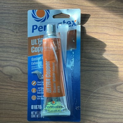 Permatex 81878 Ultra Copper Maximum Temperature RTV Silicone Gasket Maker
