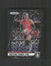 2024 Panini Prizm WNBA #114 Cheyenne Parker-Tyus Black Velocity Prizms #/39