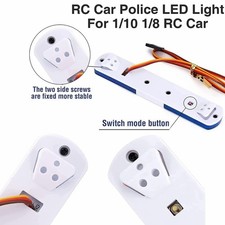 RC LED Light Simulation Design 4 Modes RC Flash Lamp LED Alarm Z.