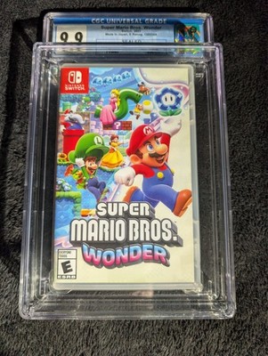 Super Mario Bros Wonder Graded Mint First Print