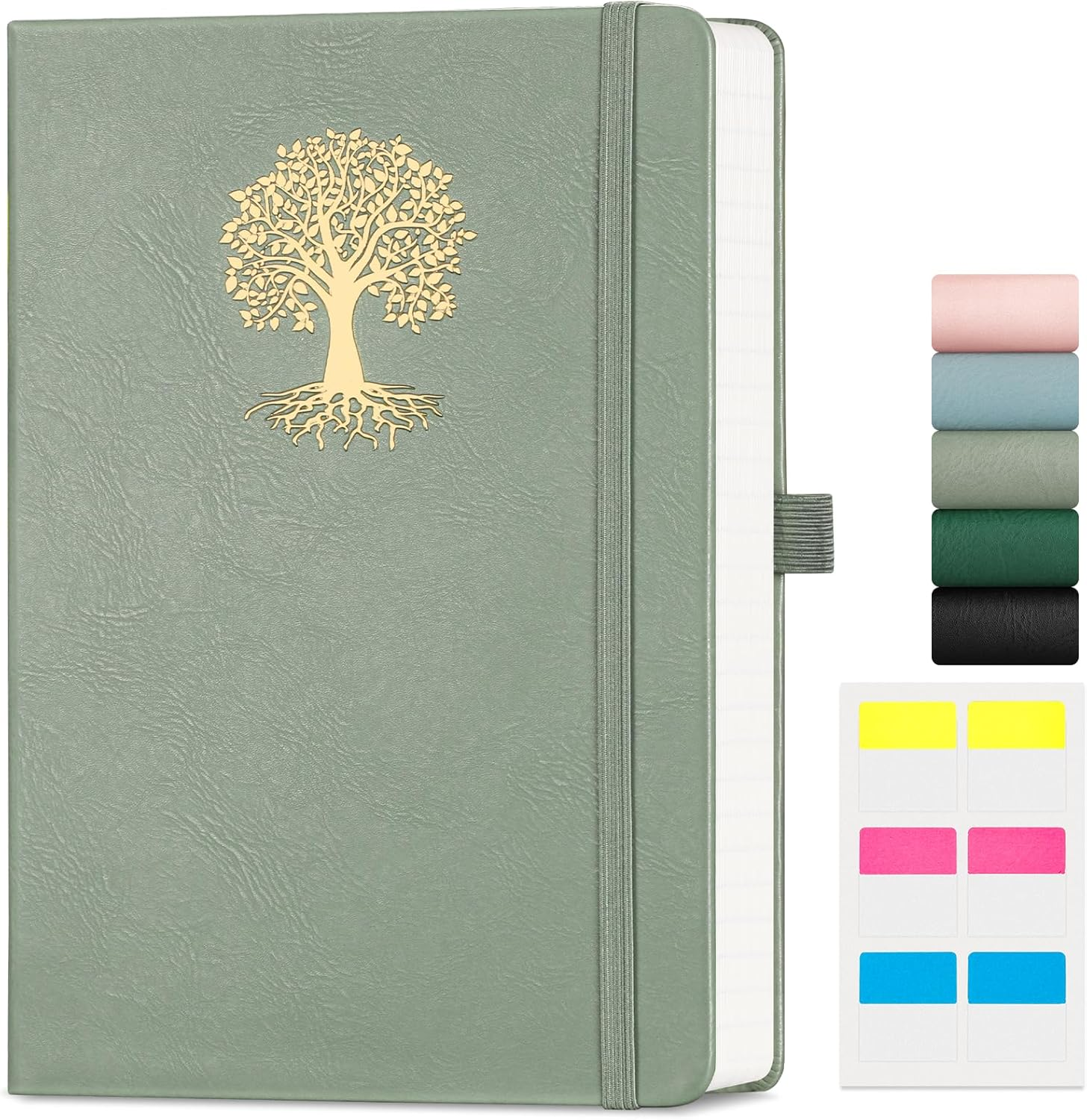 A5 Lined Hardcover Notebook Journal 192 Pages Thick Paper Office Notepad School