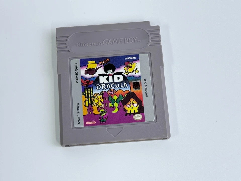 Kid Dracula con folleto (Nintendo Game Boy) auténtico y probado Foto 3 de 4