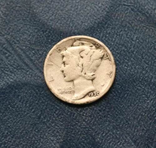 1930 S MERCURY SILVER DIME  *VERY GOOD DETAILS*