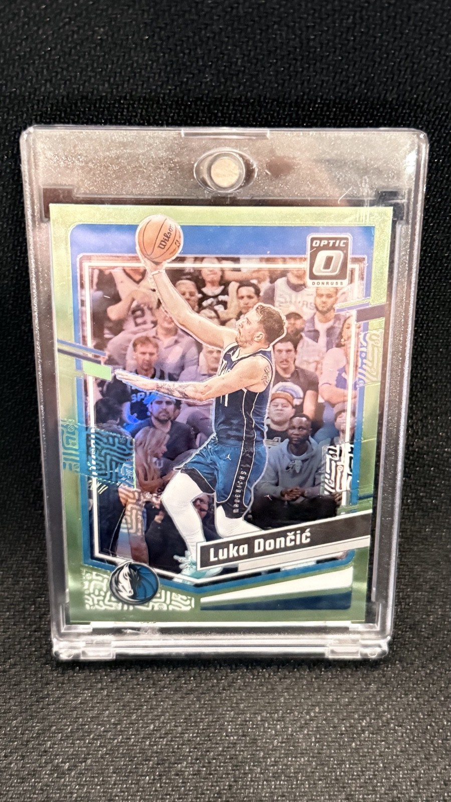 Luka Doncic 2023 Panini Optic #67 Lime Green 084/149 Dallas Mavericks
