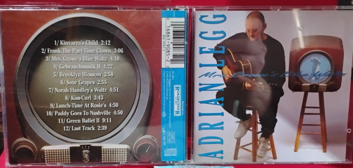 ADRIAN LEGG - Mrs. Crowe's Blue Waltz (CD 1993) - FREEPOST