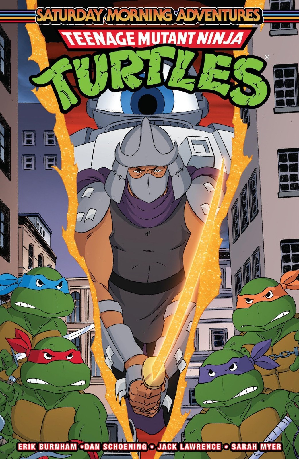 TEENAGE MUTANT NINJA TURTLES SATURDAY MORNING ADVENTURES VOLUME 4 GRAPHIC NOVEL - Image 6