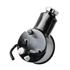 Small Big Block Chevy Black Saginaw Power Steering Pump SBC BBC 350 454 327 427