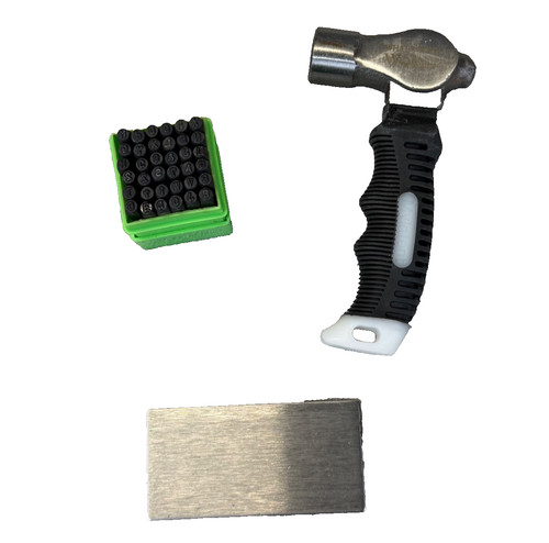 My Intent What's Your Word Jewelry Maker Hammer Tool & Stamp Bracelet Kit
