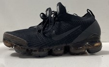 Nike Air VaporMax Flyknit 2 Triple Black Men's Running Shoes Size 8.5