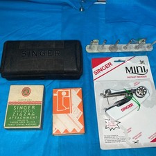 Lote de accesorios para máquina de coser Singer - ZigZag 121706, ojal, bobina redonda