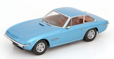 KK SCALE MODELS Lamborghini Islero S 1969 Light Blue metallic  1/18 Scale New!