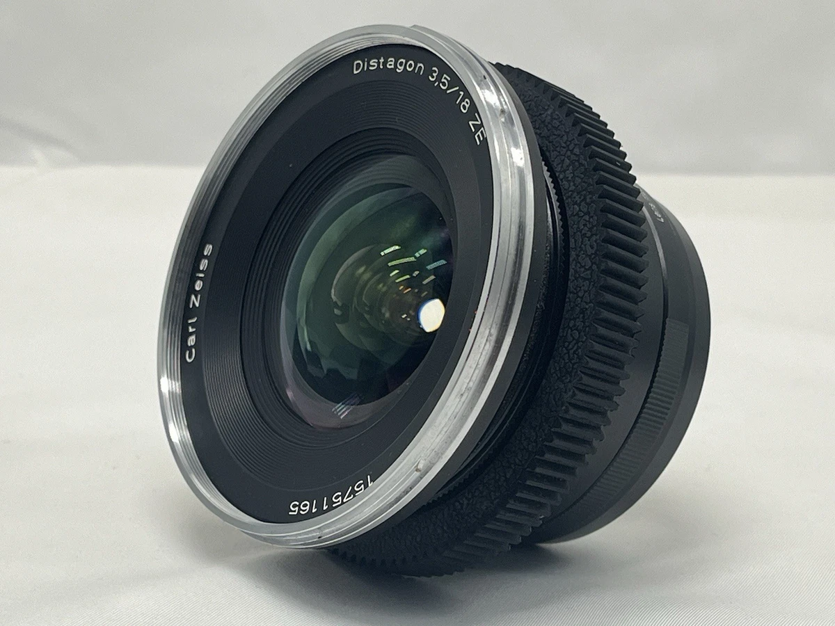 ZEISS Distagon T* 18mm Focal f/3.5 Camera Lenses for sale | eBay
