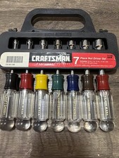 Craftsman 94196 Vintage 7-piece Sae Nut Driver Set Pre- 2017 Craftsman 94196 Vintage 7-piece Sae Nut Driver Set Pre- 2017