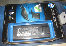 HP 90W SLIM NOTEBOOK POWER TRAVEL ADAPTER w/USB PORT - NEW OPEN BOX