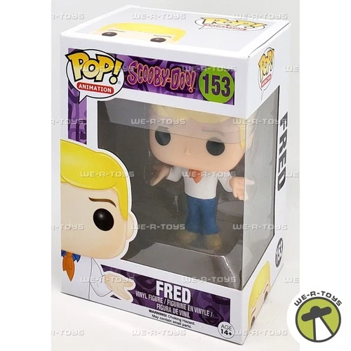 Funko POP Animation Scooby-Doo Fred 153 Vinyl Figure
