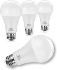 LED Light Bulbs, A19 Daylight 6500K Light Bulb, 12W 100 Watt Equivalent 1200 L