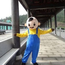 Cute Mascot Costume Cosplay Party Fancy Dress Brothers Suits Adult Unisex Doll