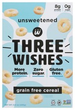 Three Wishes Grain Free Unsweetened Cereal 8.6 Oz