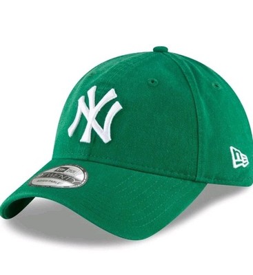 New Era:  9Twenty (Green) NY Yankees Core Classic Cap, Hat Adjustable Brand New 