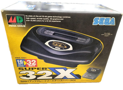 Used SEGA Mega Drive SUPER 32X Console System HMA-0001 With Box Game