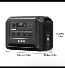 OUPES 1024Wh Mega 1 Lite Portable Power Station 1800W Solar Generator LFP