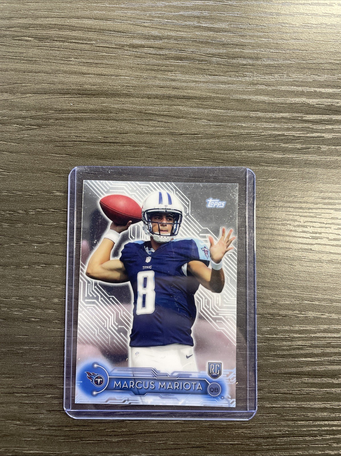2015 Topps Chrome Rookies Marcus Mariota #2
